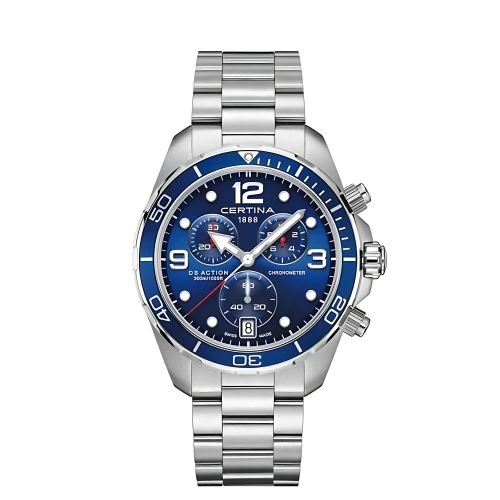 Zegarek męski Certina C0324341104700 DS  Action na bransolecie