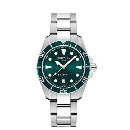 Zegarek męski Certina C0484101109100 DS Action na bransolecie