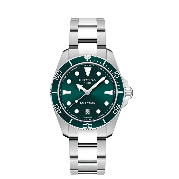 Zegarek męski Certina C0484101109100 DS Action na bransolecie