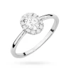 Pierścionek zaręczynowy z owalnym kamieniem 0,30ct z białego złota Lab Diamonds W0583.B3.LDW.01 marko