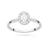 Pierścionek zaręczynowy z owalnym kamieniem 0,30ct z białego złota Lab Diamonds W0583.B3.LDW.01 marko