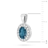 Zawieszka markiza z Topem London Blue 0,50ct białe złoto Z0574.B3.TOL.01 marko