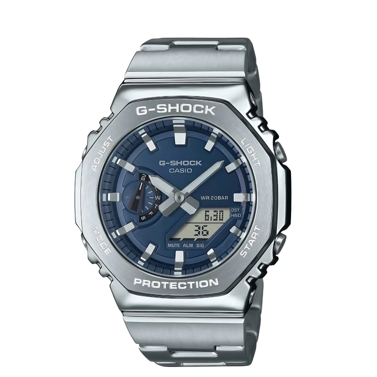 Zegarki męski Casio GM-2110D-2BER G-Shock na bransolecie