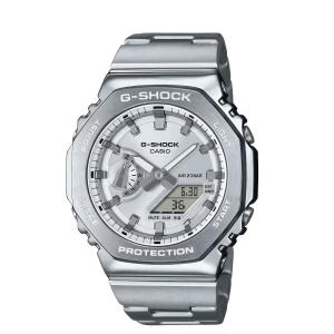 Zegarki męski Casio GM-2110D-7AER  G-Shock na bransolecie