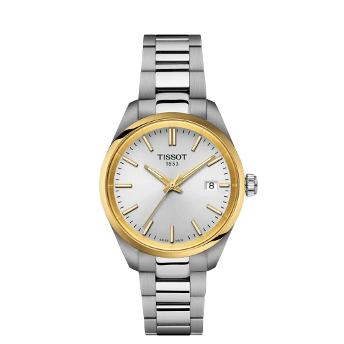 Zegarek damski Tissot T1502102103100  T-Classic na bransolecie