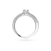 Pierścionek zaręczynowy z białego złota Lab Diamonds kamień centralny 0,30ct W0009.B3.LDW.01 marko
