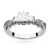 Złoty pierścionek z diamentami laboratoryjnymi Lab Diamonds białe złoto W0023.B3.LDW.02 marko