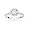 Pierścionek zaręczynowy wielokamieniowy z białego złota Lab Diamonds W0477.B3.LDW.01 marko
