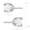 Złote kolczyki z brylantami 0,16ct basic białe złoto K0034.B3.DIW.01  MARKO
