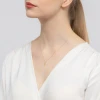 Złota zawieszka minimalistyczny krzyżyk D126-333 marko