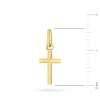 Złota zawieszka minimalistyczny krzyżyk D126-333 marko