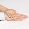Klasyczna delikatna złota obrączka ślubna pojedyncza półokrągła 2mm O033-333-20 marko