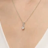 Klasyczna złota zawieszka z diamentem 0,30ct białe złoto Z0575.B3.DIW.01 marko