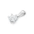 Klasyczna złota zawieszka z masywnym diamentem 0,40ct białe złoto Z0575.B3.DIW.02 marko