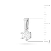 Klasyczna złota zawieszka z masywnym diamentem 0,50ct białe złoto Z0575.B3.DIW.03 marko