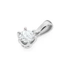 Klasyczna złota zawieszka z masywnym diamentem 0,70ct białe złoto Z0575.B3.DIW.04 marko
