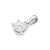 Klasyczna złota zawieszka z masywnym diamentem 1,00ct białe złoto Z0575.B3.DIW.05 marko