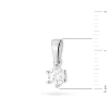 Klasyczna zawieszka z białego złota z diamentem laboratoryjnym 0,40ct Lab Diamonds Z0575.B3.LDW.02 marko