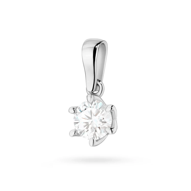 Klasyczna zawieszka z białego złota z diamentem laboratoryjnym 0,70ct Lab Diamonds Z0575.B3.LDW.04 marko