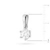 Klasyczna zawieszka z białego złota z diamentem laboratoryjnym 0,70ct Lab Diamonds Z0575.B3.LDW.04 marko