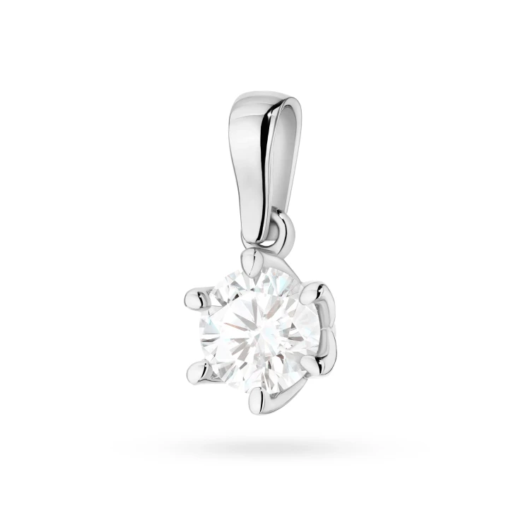 Klasyczna zawieszka z białego złota z diamentem laboratoryjnym 1,00ct Lab Diamonds Z0575.B3.LDW.05 marko
