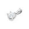 Klasyczna zawieszka z białego złota z diamentem laboratoryjnym 1,00ct Lab Diamonds Z0575.B3.LDW.05 marko