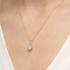 Klasyczna zawieszka z białego złota z diamentem laboratoryjnym 1,00ct Lab Diamonds Z0575.B3.LDW.05 marko