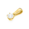 Klasyczna złota zawieszka z diamentem 0,30ct żółte złoto Z0575.Z3.DIW.01 marko