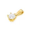 Klasyczna zawieszka z żółtego złota z diamentem laboratoryjnym 0,40ct Lab Diamonds Z0575.Z3.LDW.02 marko