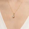 Klasyczna zawieszka z żółtego złota z diamentem laboratoryjnym 0,70ct Lab Diamonds Z0575.Z3.LDW.04 marko