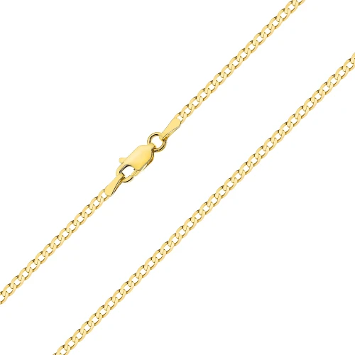 Srebrny pozłacany łańcuszek Pancerka pr.925 L220-925-Z marko