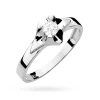 Pierścionek z białego złota z diamentem laboratoryjnym 0,30ct Lab Diamonds oprawa kwiat gwiazda W0155.B3.LDW.05 marko