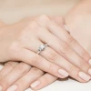 Pierścionek z białego złota z diamentem laboratoryjnym 0,50ct Lab Diamonds oprawa kwiat gwiazda W0155.B3.LDW.06 marko
