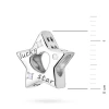 Srebrna zawieszka gwiazda z cyrkoniami Charms Z725-925-BS marko