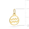 Złota zawieszka znak zodiaku wodnik Zodiak Z-GW-397-585 marko