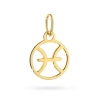 Złota zawieszka znak zodiaku ryby Zodiak Z-GW-398-585 marko