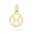 Złota zawieszka znak zodiaku byk Zodiak Z-GW-399-585 marko