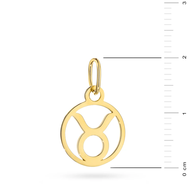 Złota zawieszka znak zodiaku byk Zodiak Z-GW-399-585 marko