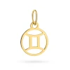 Złota zawieszka znak zodiaku bliźnięta Zodiak Z-GW-400-585 marko