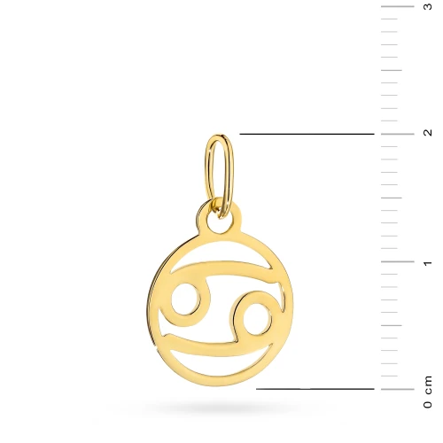 Złota zawieszka znak zodiaku rak Zodiak Z-GW-401-585 marko