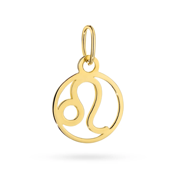 Złota zawieszka znak zodiaku lew Zodiak Z-GW-402-585 marko