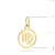 Złota zawieszka znak zodiaku panna Zodiak Z-GW-403-585 marko