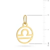 Złota zawieszka znak zodiaku waga Zodiak Z-GW-404-585 marko