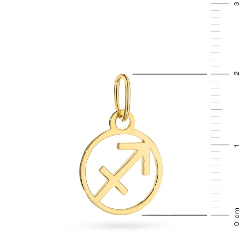 Złota zawieszka znak zodiaku strzelec Zodiak Z-GW-406-585 marko