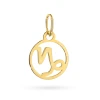 Złota zawieszka znak zodiaku koziorożec Zodiak Z-GW-407-585 marko