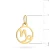 Złota zawieszka znak zodiaku koziorożec Zodiak Z-GW-407-585 marko