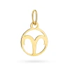Złota zawieszka znak zodiaku baran Zodiak Z-GW-408-585 marko
