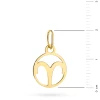 Złota zawieszka znak zodiaku baran Zodiak Z-GW-408-585 marko