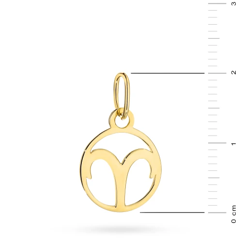 Złota zawieszka znak zodiaku baran Zodiak Z-GW-408-585 marko