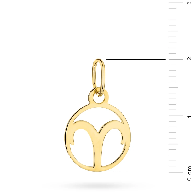 Złota zawieszka znak zodiaku baran Zodiak Z-GW-408-585 marko